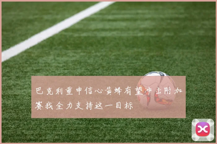 巴克利重申信心黄蜂有望冲击附加赛我全力支持这一目标